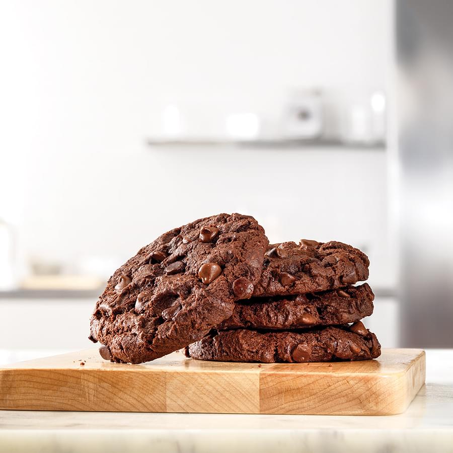 Triple chocolate cookie