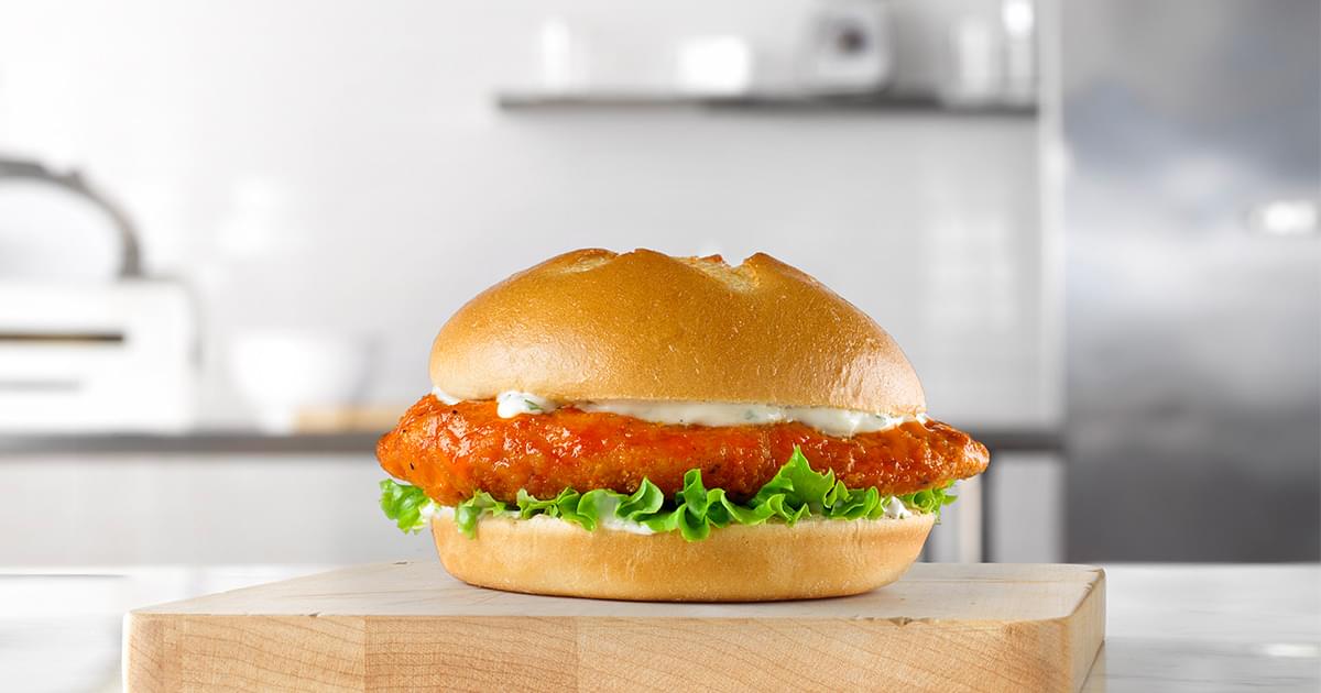 Arby's Buffalo Chicken Stack