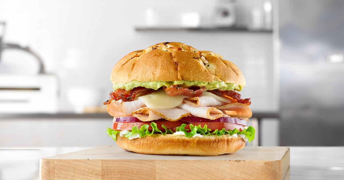 Arby's Turkey Avocado Bacon Stack